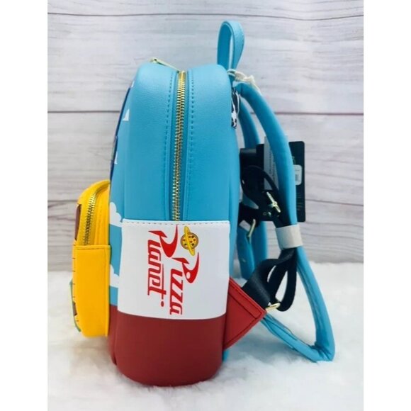 Loungefly Disney POP! Toy Story Buzz Lightyear & Woody Chibi Mini Backpack NWT main image 4